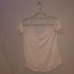 White tank/t-shirt